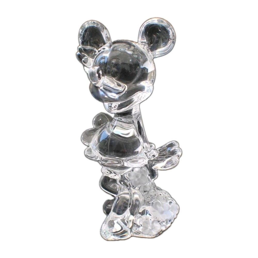 Retired Disney Lenox Minnie Mouse Lead Crystal Figure Only No Box/Certificate